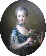 Francois-Hubert Drouais Lady Amelia Darcy, 9th Baroness Conyers Germany oil painting artist